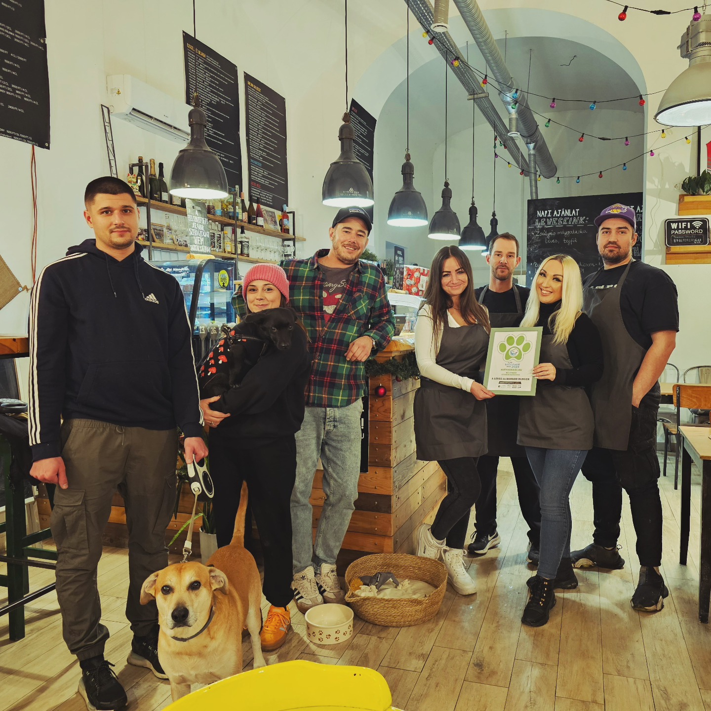 A leves és Borsod Burger